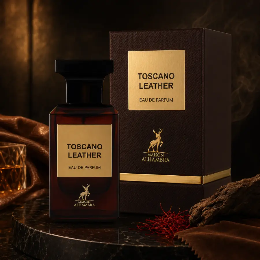 Toscano Leather – Maison Alhambra / Eau de Parfum 80ml