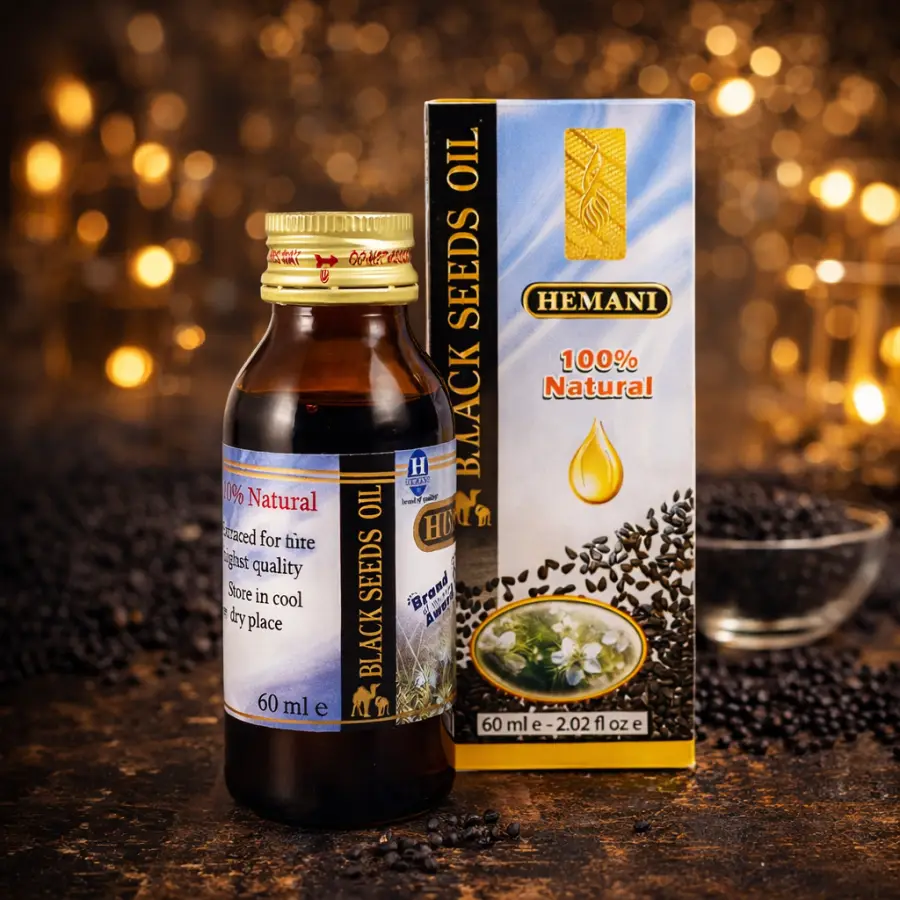 Hemani Black Seeds Oil – Vaj i Farës së Zezë Natyral