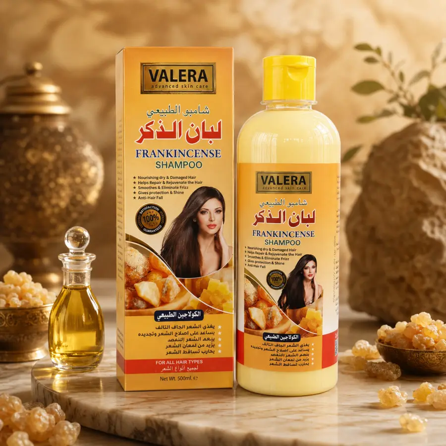 Valera Frankincense Shampon - Ushqeje dhe Shkëlqeje Flokun Tuaj