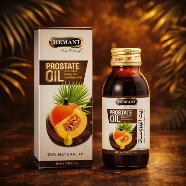 Hemani Prostate Oil – Vaj Natyral për Shëndetin e Prostatës