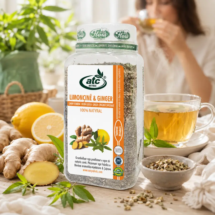 Limoncinë & Ginger 100% Natyral - ATC Natyral  170 gr