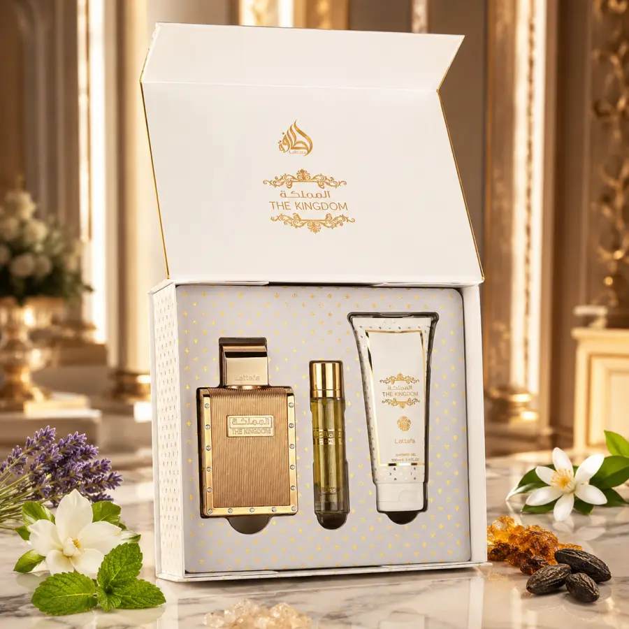 The Kingdom – Lattafa Gift Set Luxory për Meshkuj