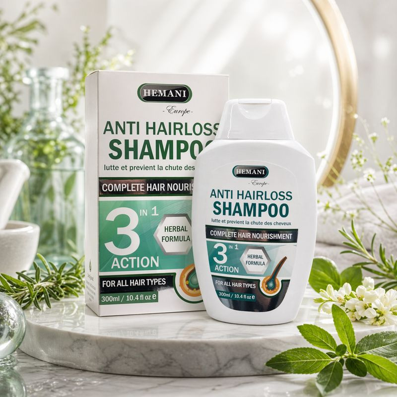 HEMANI Anti Hairloss Shampon 3 in 1